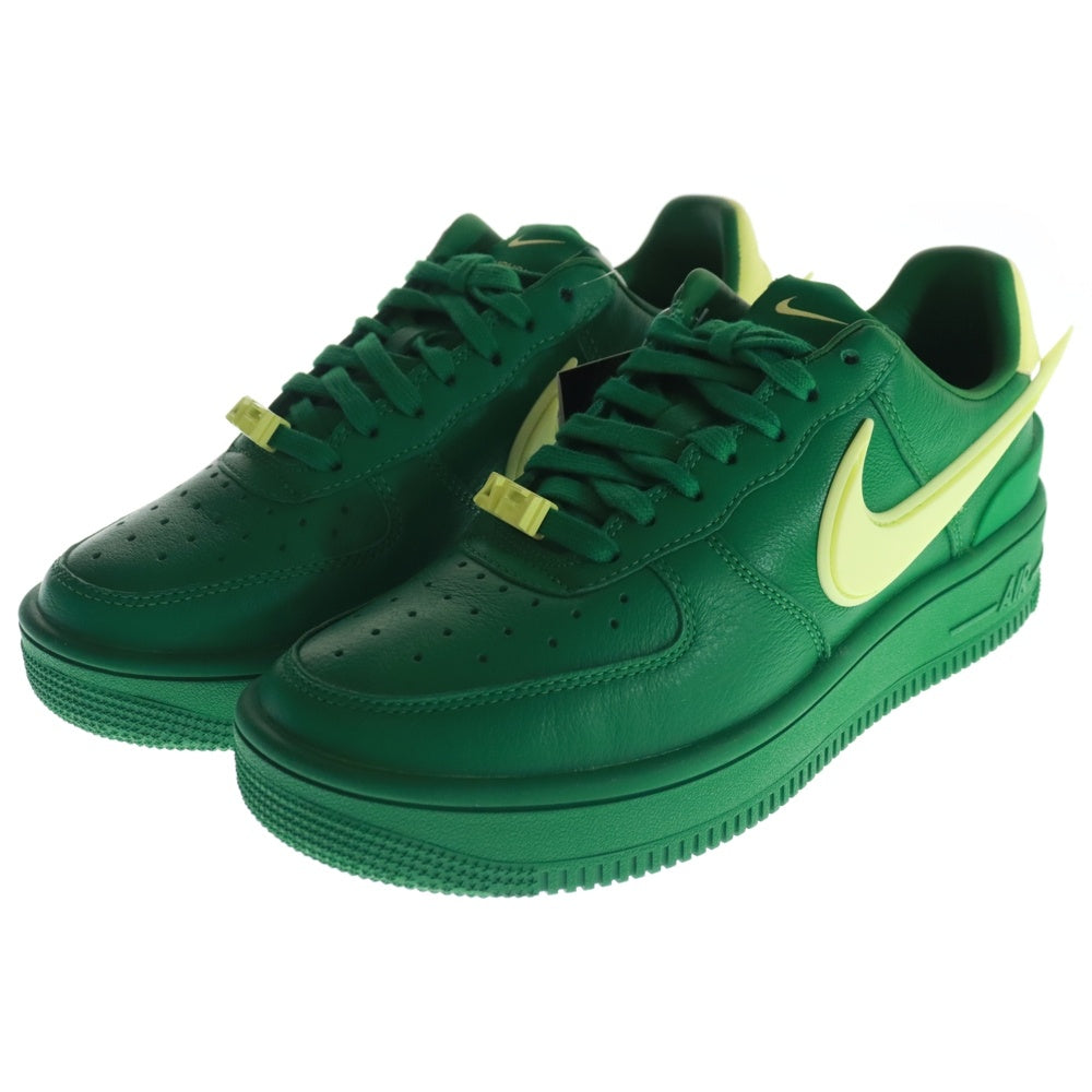 NIKE(ナイキ) ×AMBUSH AIR FORCE 1 LOW Pine Green and Citron アンブッシュ エアフォースワン ローカットスニーカー グリーン US6/24.0cm DV3464-300