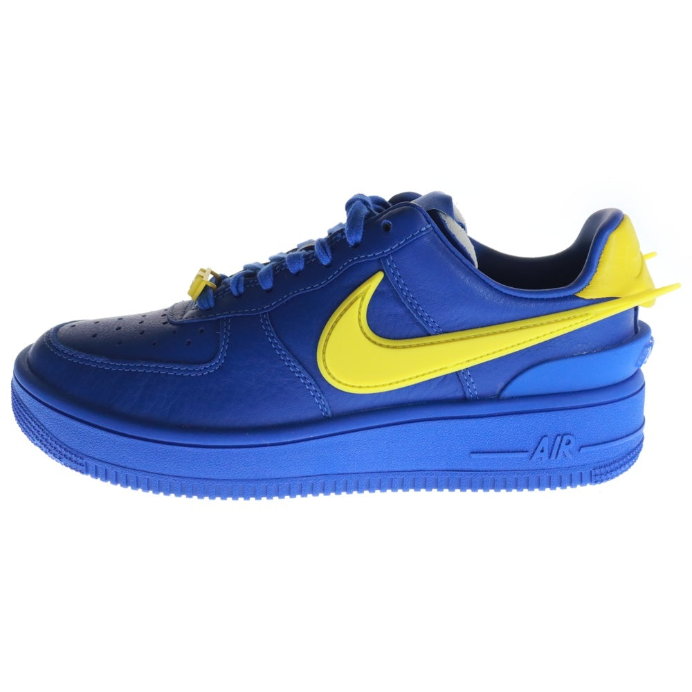 NIKE(ナイキ) ×AMBUSH AIR FORCE 1 LOW Game Royal and Vivid Sulfur アンブッシュ エアフォースワン ローカットスニーカー US6/24.0cm DV3464-400 レディース
