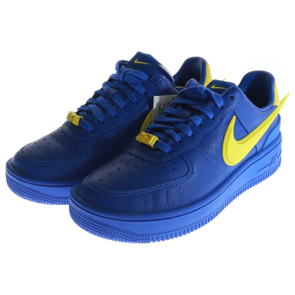 NIKE(ナイキ) ×AMBUSH AIR FORCE 1 LOW Game Royal and Vivid Sulfur アンブッシュ エアフォースワン ローカットスニーカー US6/24.0cm DV3464-400 レディース