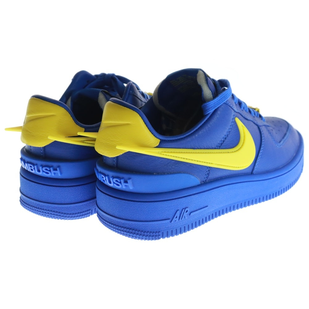 NIKE(ナイキ) ×AMBUSH AIR FORCE 1 LOW Game Royal and Vivid Sulfur アンブッシュ エアフォースワン ローカットスニーカー US6/24.0cm DV3464-400 レディース