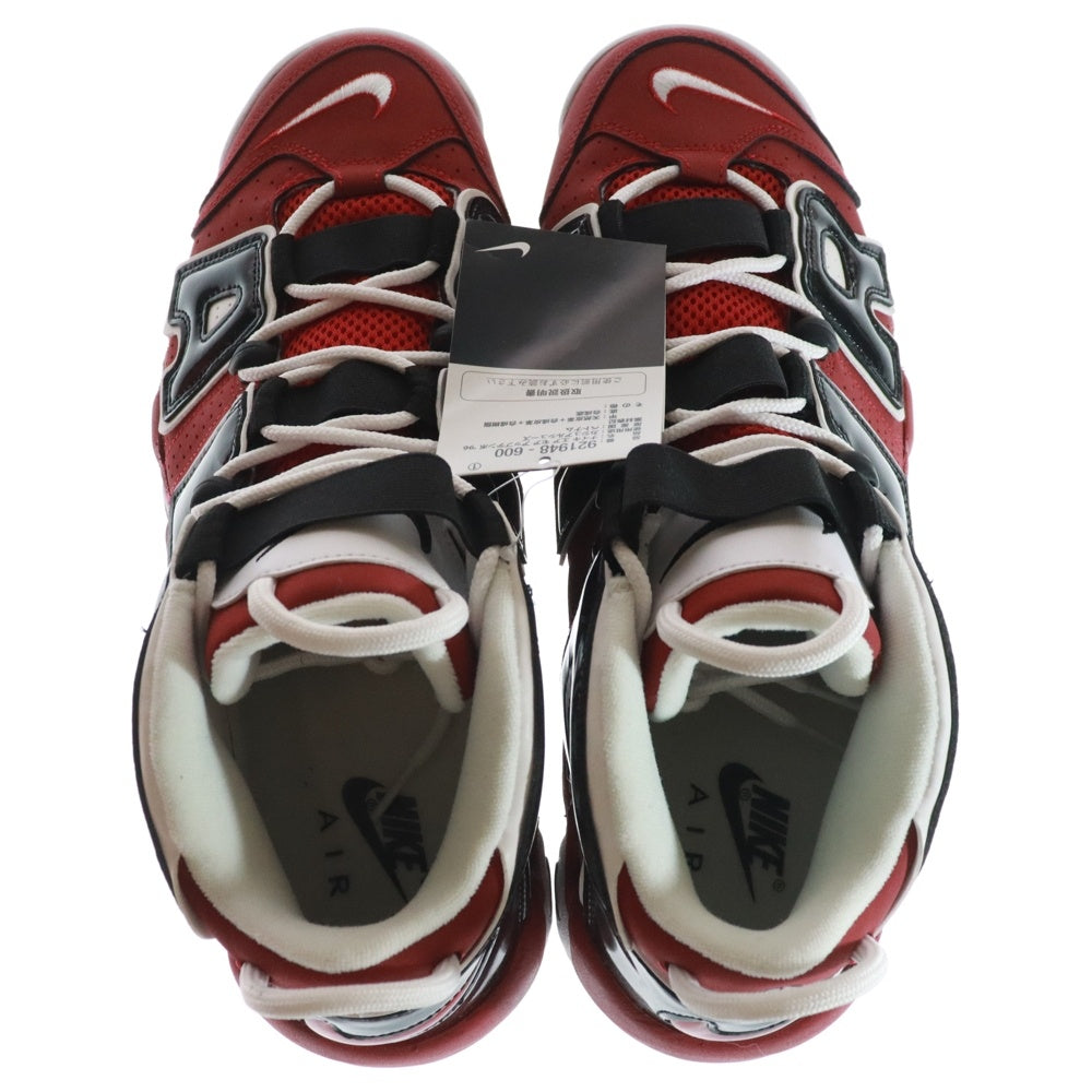 NIKE(ナイキ) AIR MORE UPTEMPO 96 921948-600 エア モア アップテンポ モアテン ハイカットスニーカー レッド US12/30.0cm