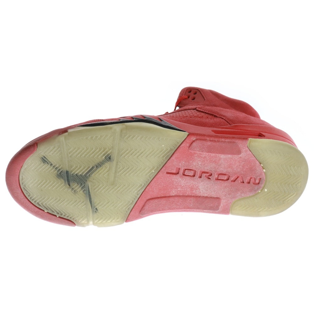 NIKE(ナイキ) AIR JORDAN 5 RETRO RED SUEDE エアジョーダン 5 レトロ レッドスウェード ハイカットスニーカー レッド US12/30.0cm 136027-602