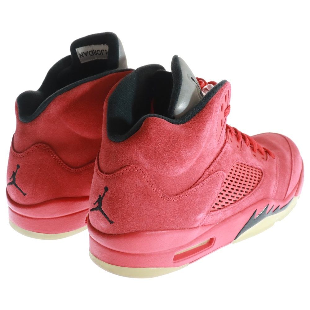 NIKE(ナイキ) AIR JORDAN 5 RETRO RED SUEDE エアジョーダン 5 レトロ レッドスウェード ハイカットスニーカー レッド US12/30.0cm 136027-602
