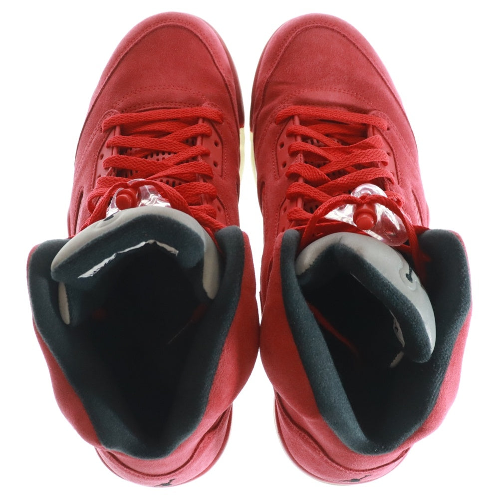 NIKE(ナイキ) AIR JORDAN 5 RETRO RED SUEDE エアジョーダン 5 レトロ レッドスウェード ハイカットスニーカー レッド US12/30.0cm 136027-602