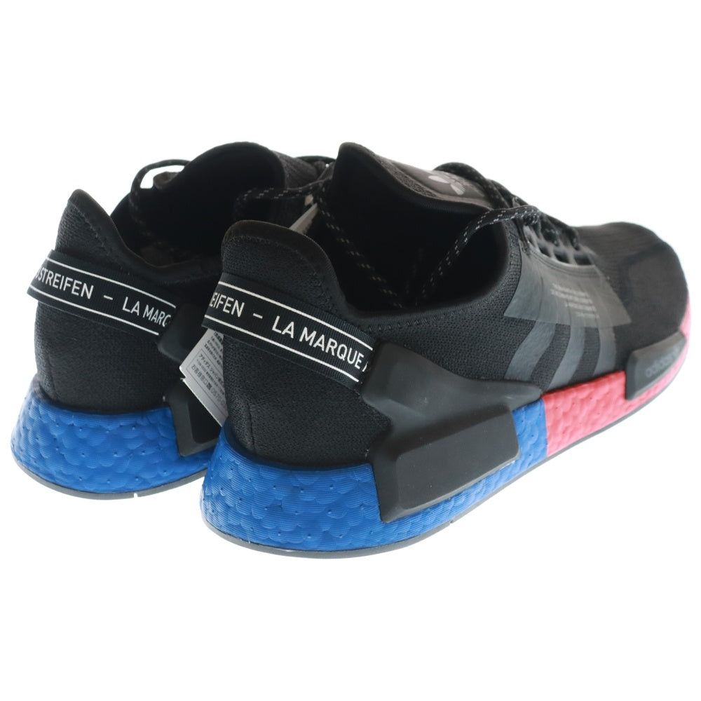 adidas(アディダス) NMD_R1.V2 エヌ エム ディー ローカットスニーカー ブラック/レッド US11.5/29.5cm FV9023