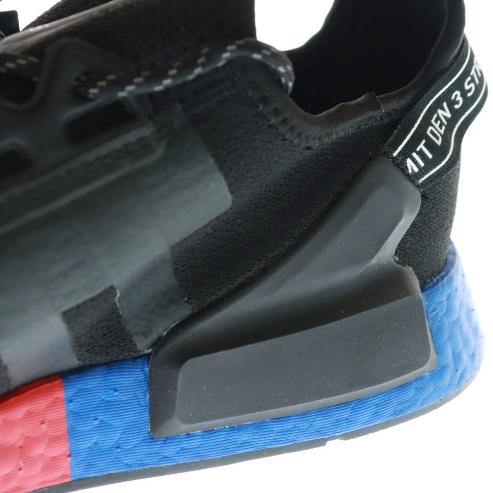 adidas(アディダス) NMD_R1.V2 エヌ エム ディー ローカットスニーカー ブラック/レッド US11.5/29.5cm FV9023
