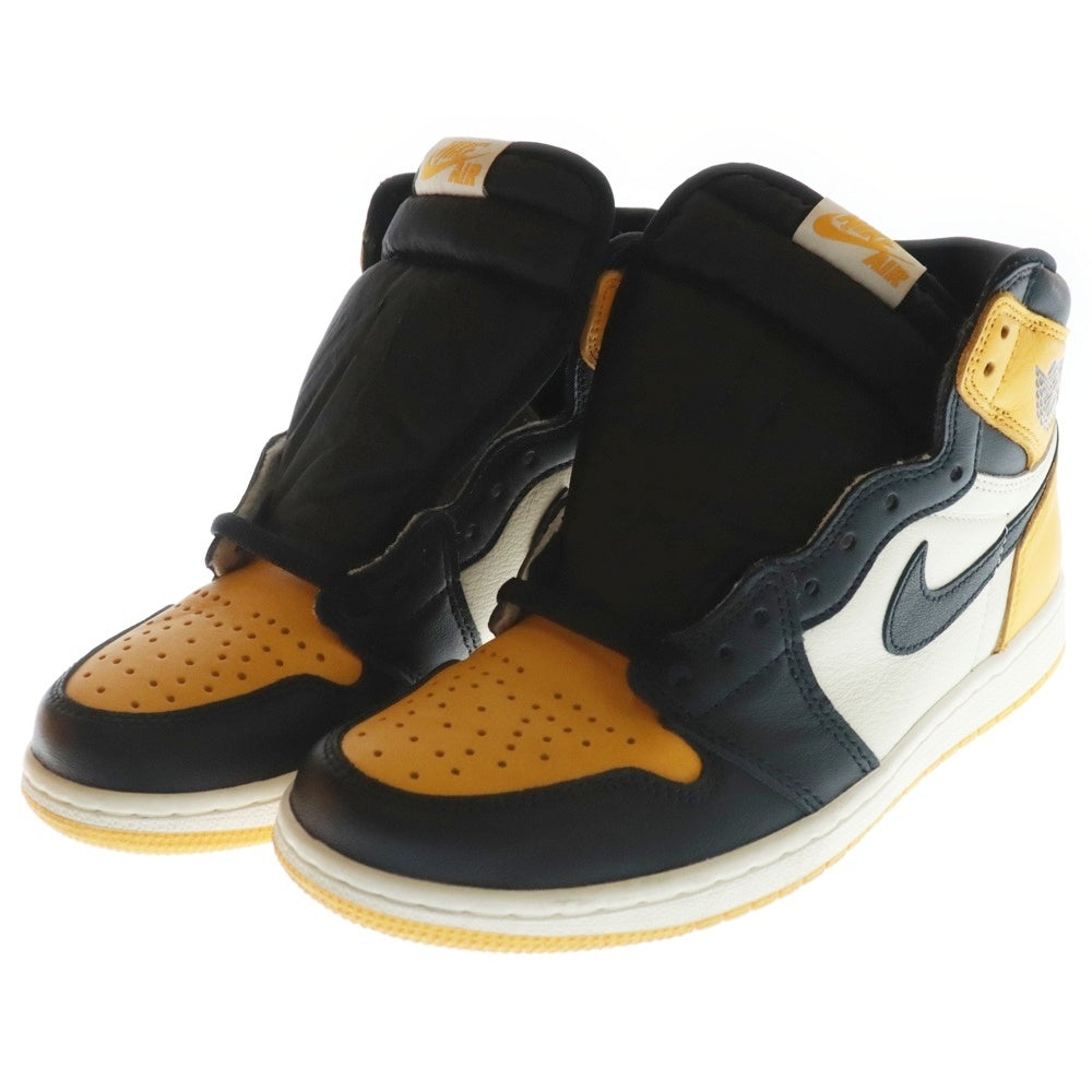 NIKE(ナイキ) AIR JORDAN 1 RETRO HIGH OG Taxi 555088-711 エアジョーダン 1 レトロ タクシー ハイカットスニーカー シューズ イエロー/ブラック US8/26cm