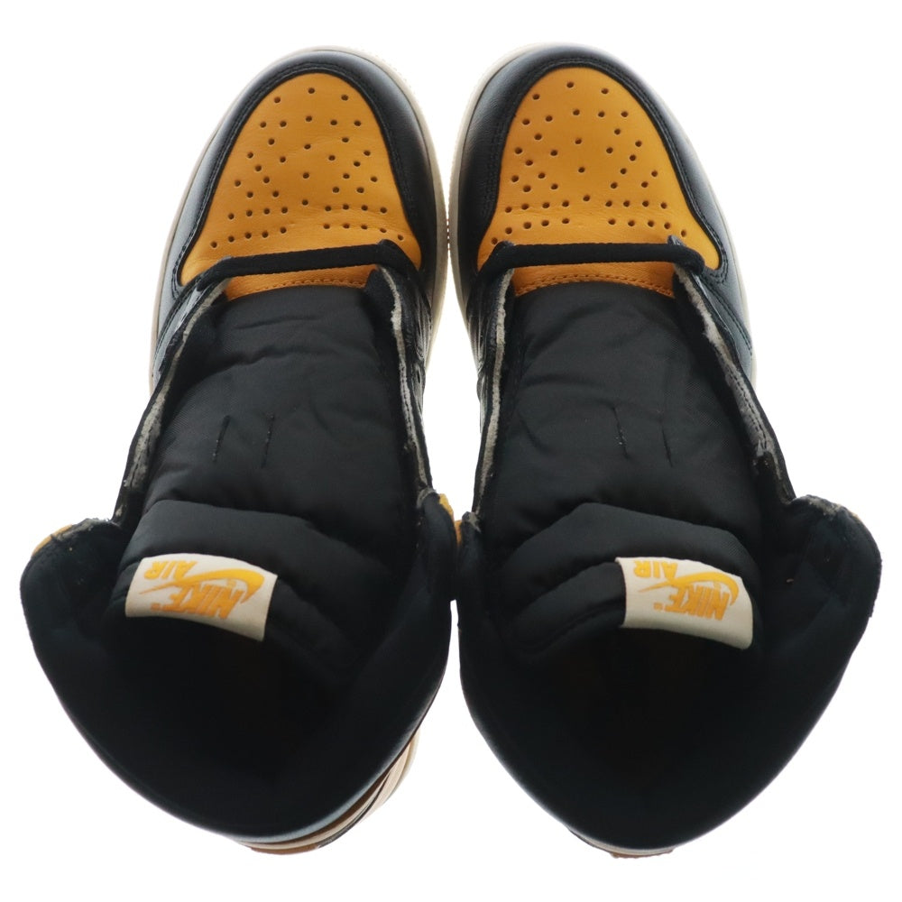 NIKE(ナイキ) AIR JORDAN 1 RETRO HIGH OG Taxi 555088-711 エアジョーダン 1 レトロ タクシー ハイカットスニーカー シューズ イエロー/ブラック US8/26cm