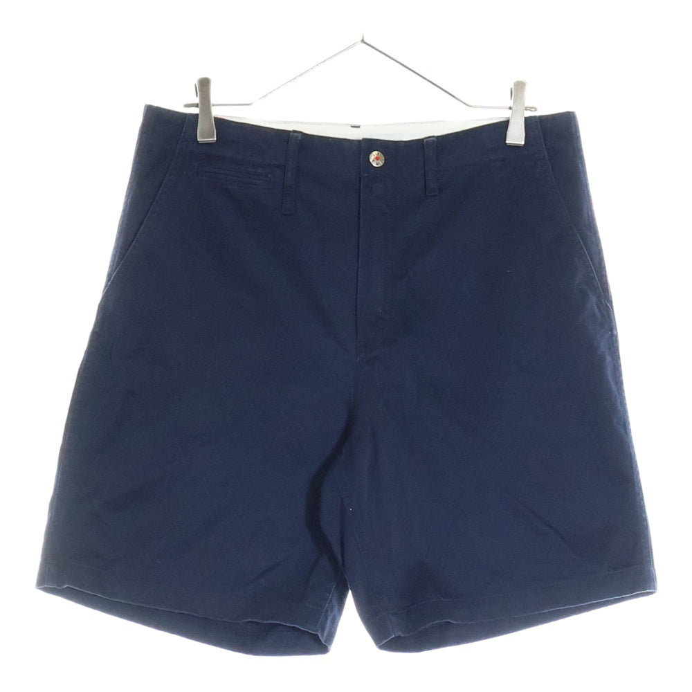 HUMAN MADE(ヒューマンメイド) CHINO SHORTS チノスポーツ ジップフライ ネイビー HM29PT019