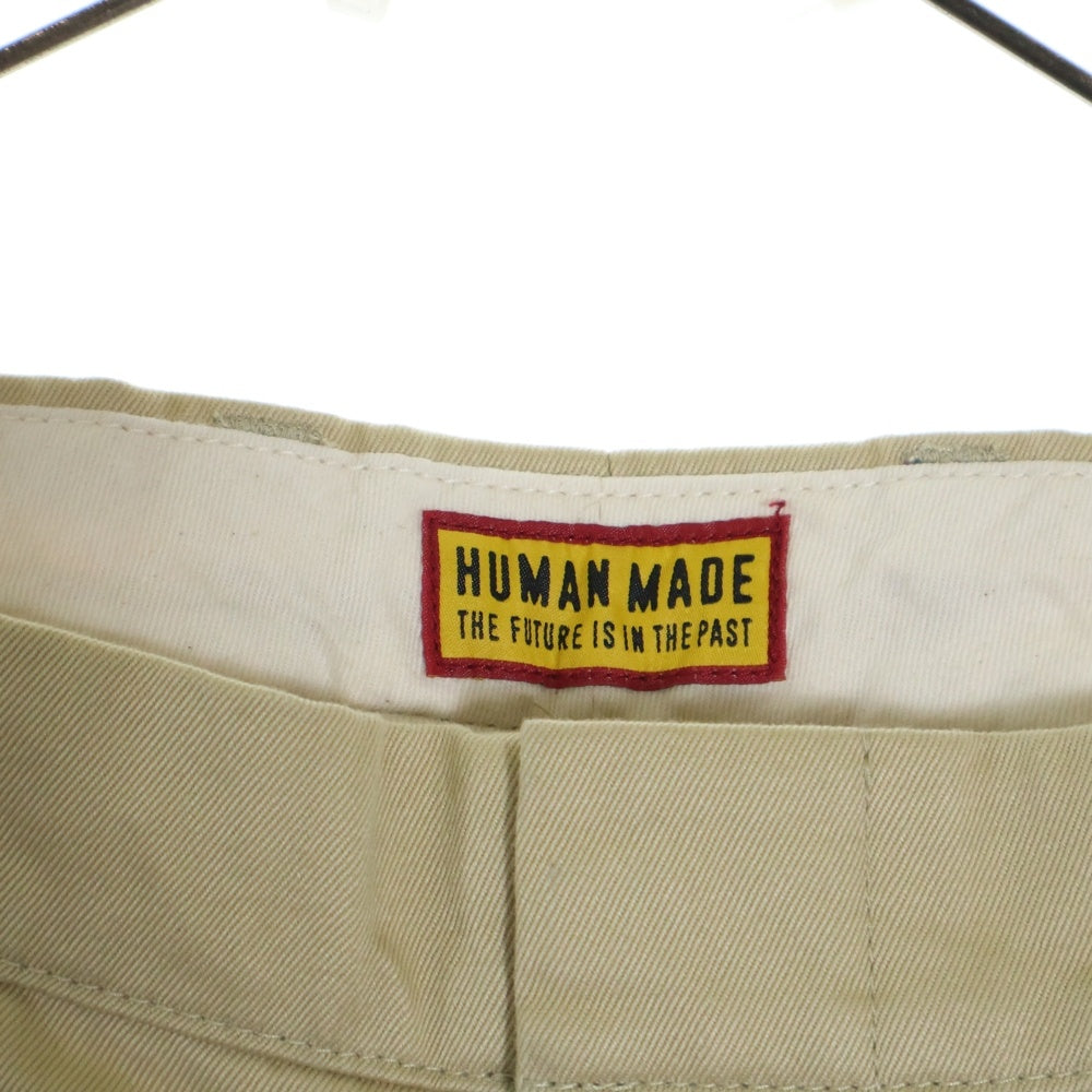 HUMAN MADE(ヒューマンメイド) CHINO PANTS チノパンツ ジップフライ ベージュ HM29PT013