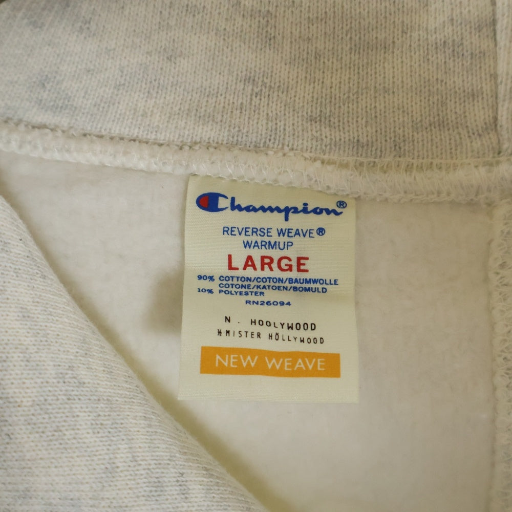 CHAMPION(チャンピオン) ×N.HOOLYWOOD ZIP UP HOODIE エヌハリウッド リバースウィーブ フーデッド ジップアップパーカー グレー C8-Y113