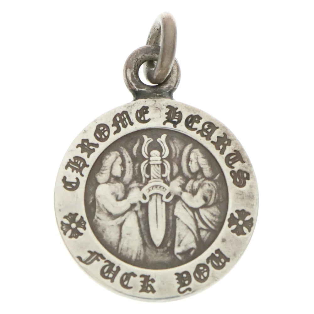 CHROME HEARTS(クロムハーツ) CHRM ANGL MDL V1 エンジェルメダルチャーム ペンダントトップ シルバーBCA229