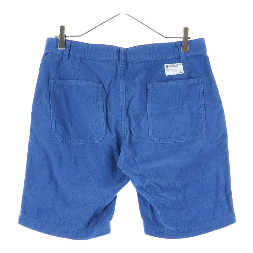 JOURNAL STANDARD relume(ジャーナルスタンダード レリューム) コットン コーデュロイ ハーフパンツ ブルー 14-030-464-7050-1-0