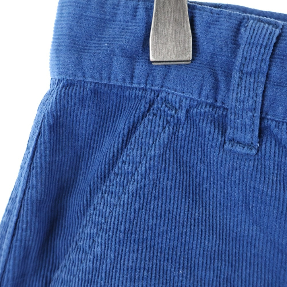 JOURNAL STANDARD relume(ジャーナルスタンダード レリューム) コットン コーデュロイ ハーフパンツ ブルー 14-030-464-7050-1-0