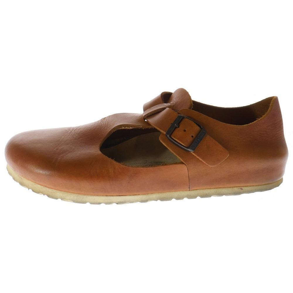 BIRKENSTOCK(ビルケンシュトック) ティッケル レザーサンダル ブラウン
