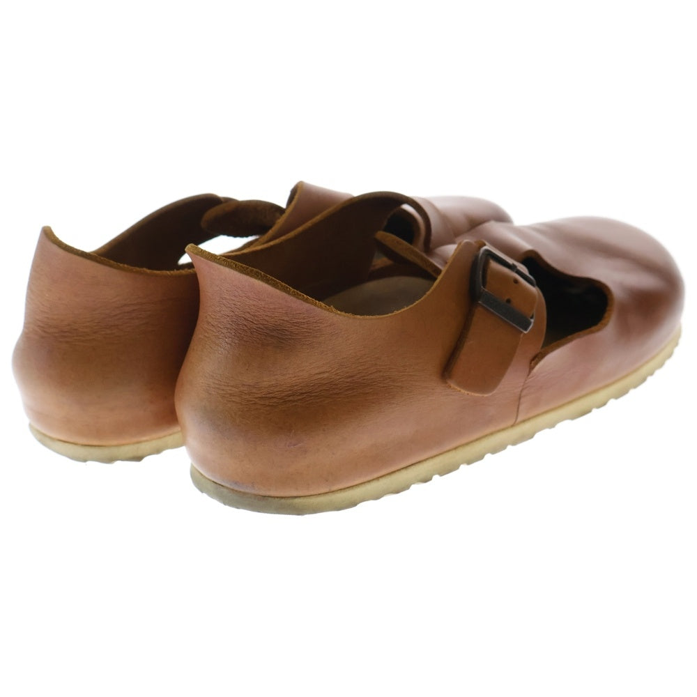 BIRKENSTOCK(ビルケンシュトック) ティッケル レザーサンダル ブラウン