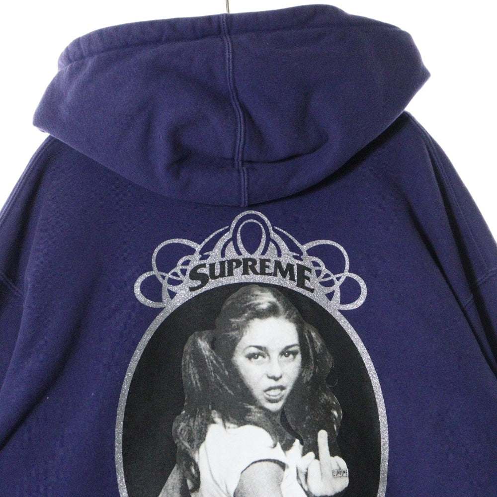 SUPREME(シュプリーム) 21SS ×HYSTERIC GLAMOUR Zip Up Hooded Sweatshirt ヒステリックグラマー ジップアップパーカー スウェット パープル
