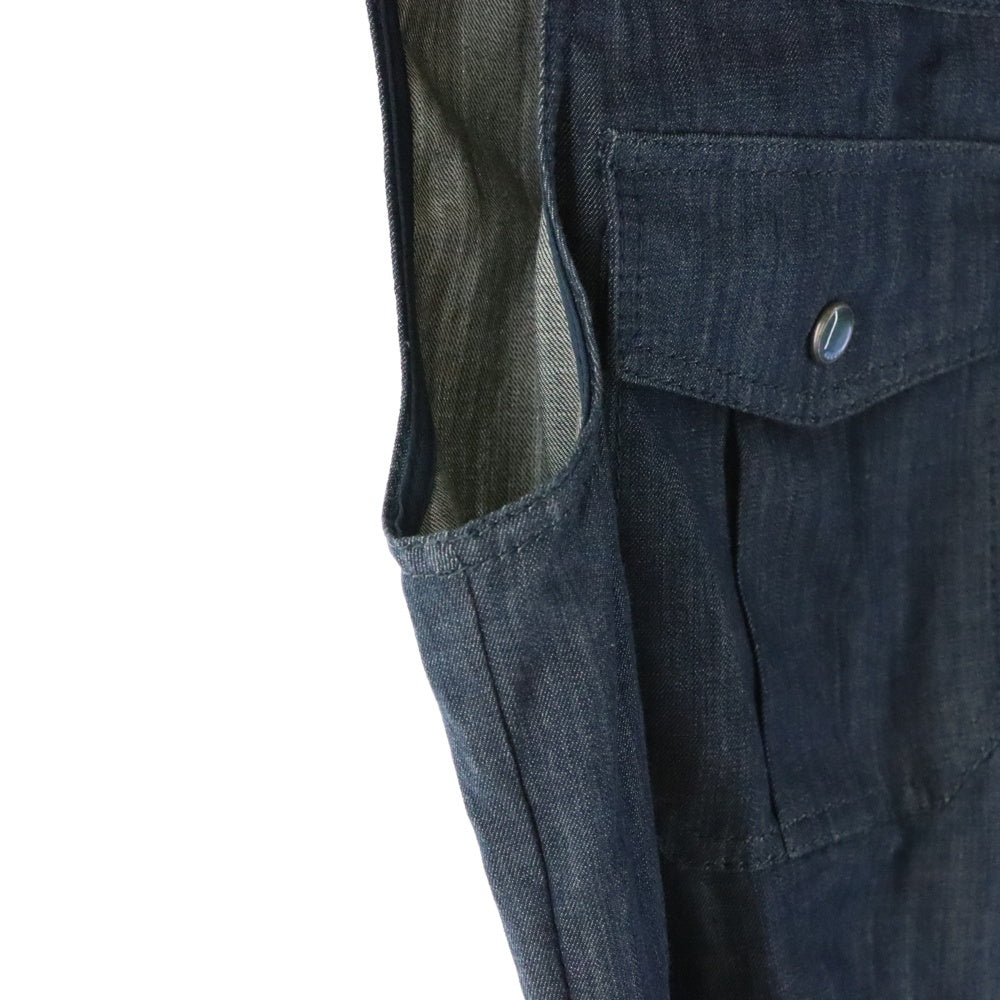 GUCCI(グッチ) ノースリーブ ドレス クロコ インディゴ 377539