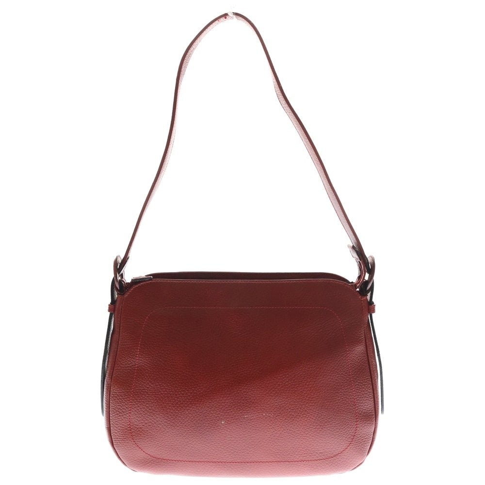 MARIE CLAIRE(マリ・クレール) レザー ショルダーバッグ レッド レディース