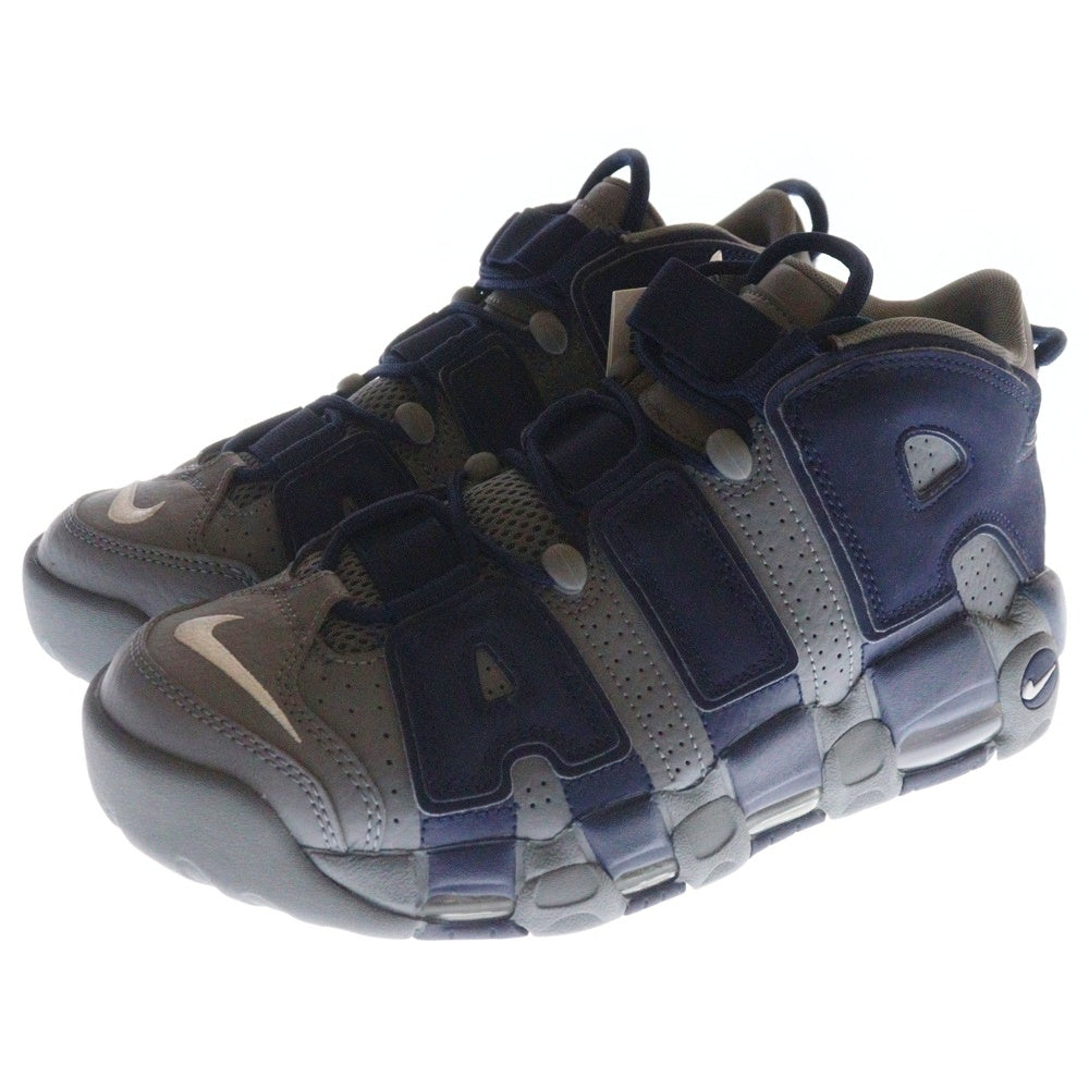 NIKE(ナイキ) AIR MORE UPTEMPO 96 エアモアアップテンポ ハイカットスニーカー グレー US7.5/25.5cm 921948-003