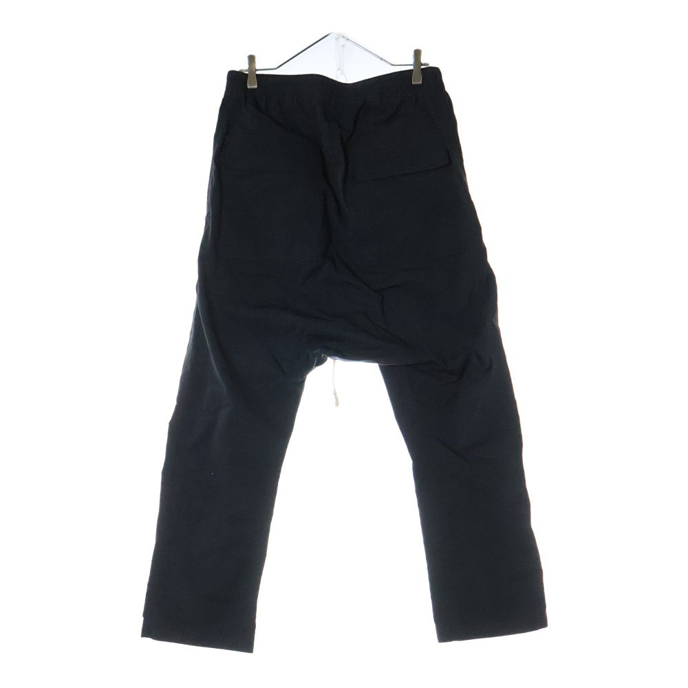 DRKSHDW(ダークシャドウ) 17SS DRAWSTRING LONG ドローストリングサルエルパンツ ブラック DU17S5374-MU