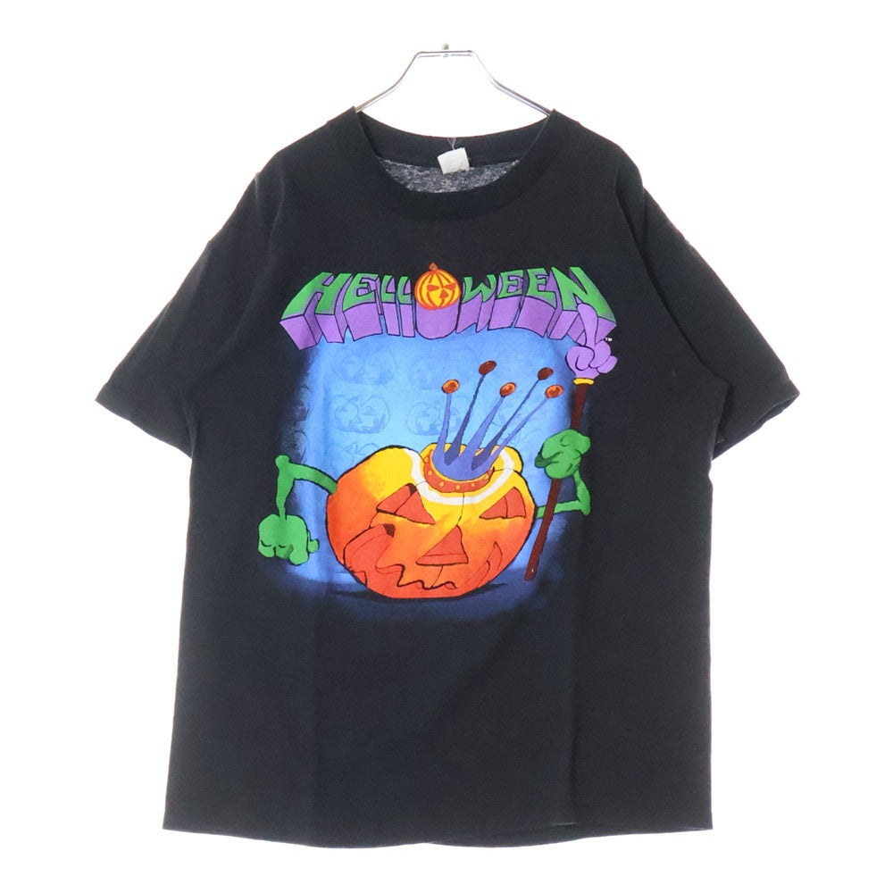 VINTAGE(ヴィンテージ) 90S HELLOWEEN SPORTS WEAR Pink Bubbles Go APE on Tour 半袖Tシャツ カットソー ブラック