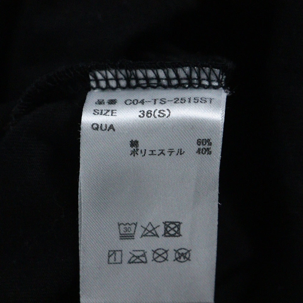 NO BRAND(ノーブランド) CRONOS クロノス Tシャツ 半袖カットソー ブラック C04-TS-2515ST