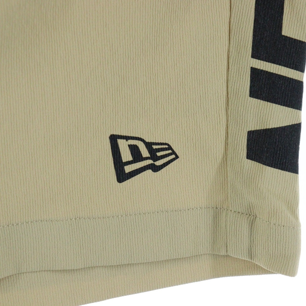 NEW ERA(ニューエラ) サイドライン ハーフパンツ ベージュ
