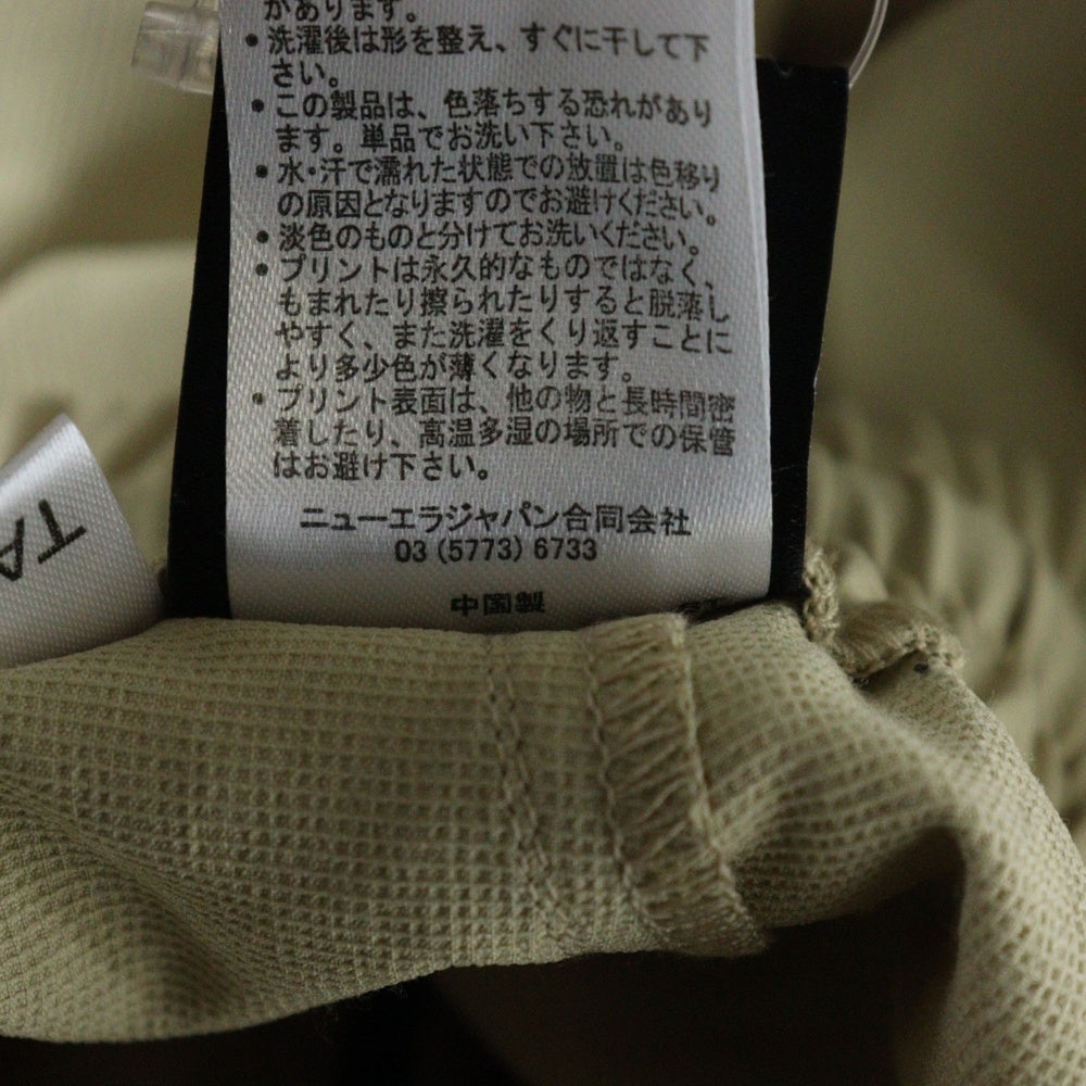 NEW ERA(ニューエラ) サイドライン ハーフパンツ ベージュ