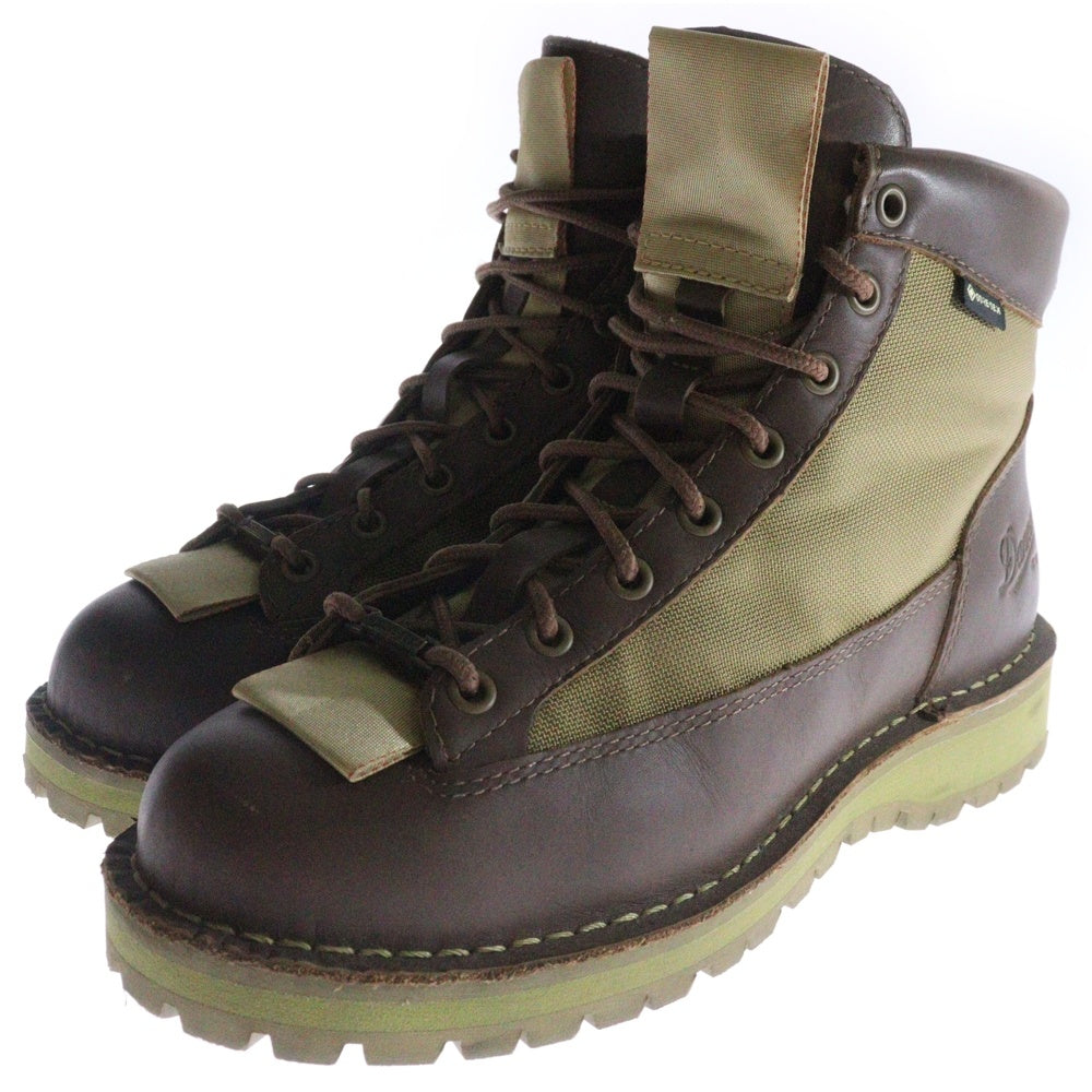 DANNER(ダナー) ×BRIEFING FIELD BR ダナー フィールド ハイカットブーツ ブラウン/カーキ US7/25.0cm D121443