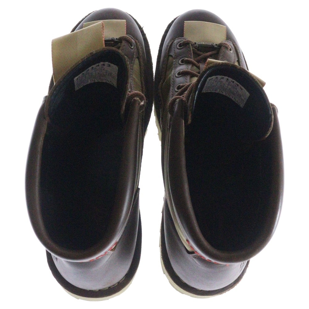 DANNER(ダナー) ×BRIEFING FIELD BR ダナー フィールド ハイカットブーツ ブラウン/カーキ US7/25.0cm D121443