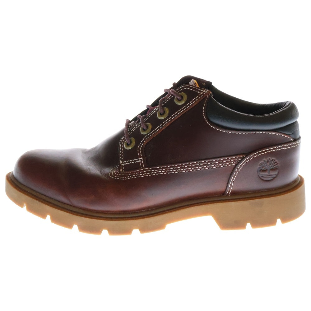 Timberland(ティンバーランド) A1P3U YOUTH BASIC OXFORD ユースベーシックオックスフォード ローカットシューズ ブラウン US7/25.0cm A1P3U