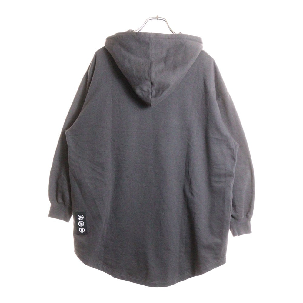 NO BRAND(ノーブランド) graniph グレムリン フーデッド プルオーバーパーカー ブラウン