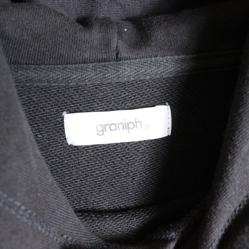 NO BRAND(ノーブランド) graniph グレムリン フーデッド プルオーバーパーカー ブラウン
