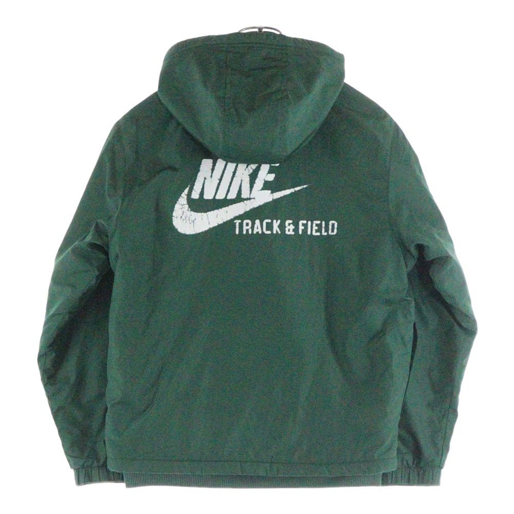 NIKE(ナイキ) ナイロンフーディ パーカー グリーン