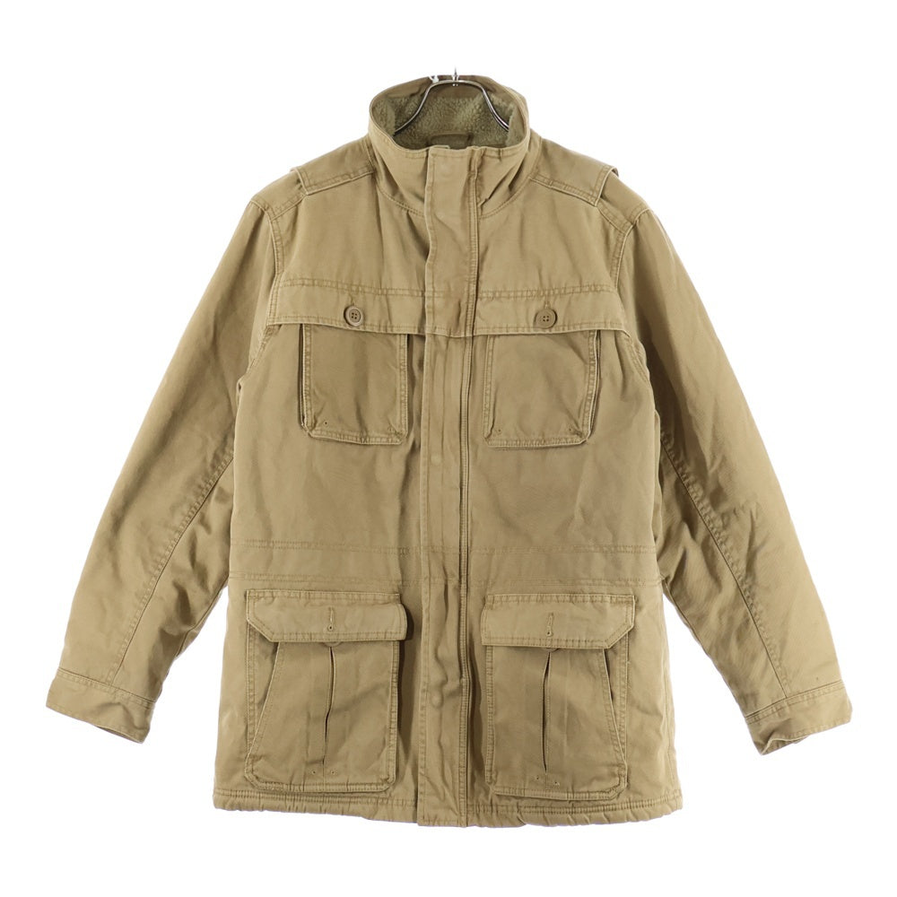 L.L.Bean(エルエルビーン) Thinsulate シンサレート 中綿 裏フリース ジャケット コットン ベージュ