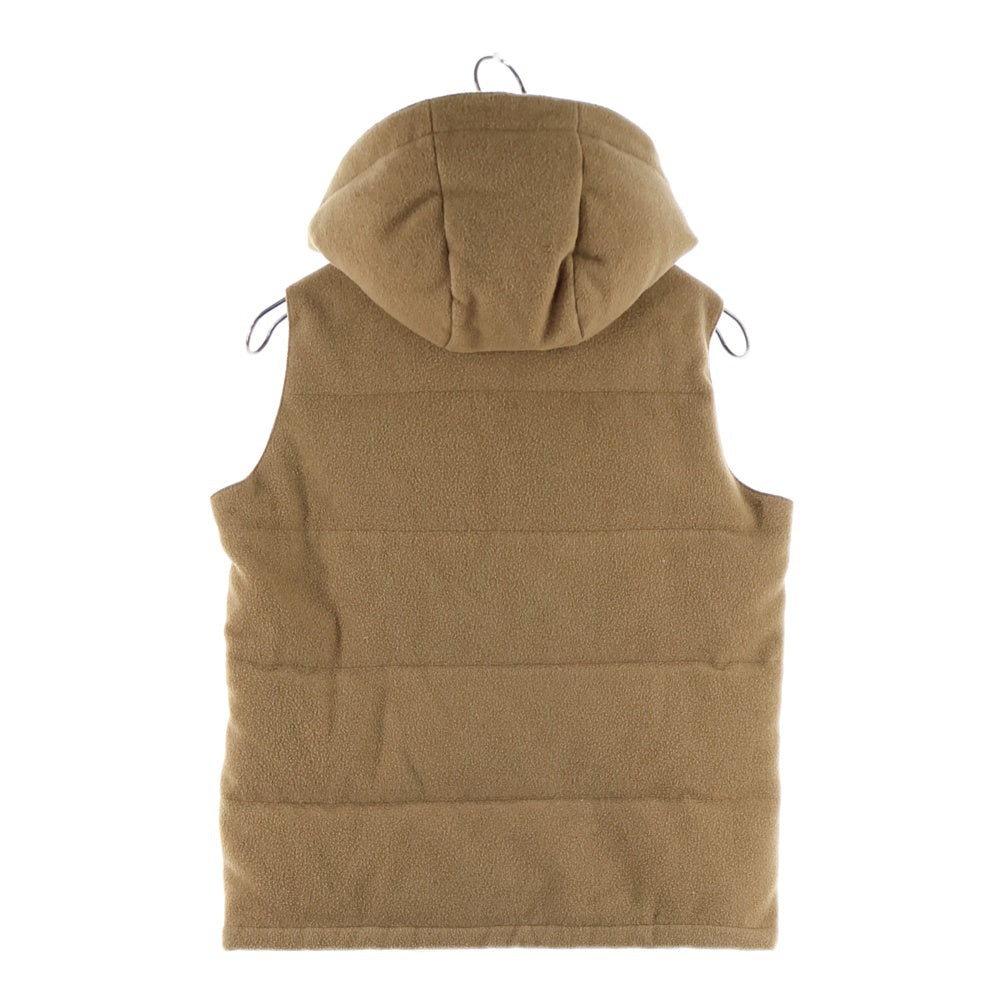 DANTON(ダントン) ×BEAMS ビームス 別注 ダウン ウールベスト ベージュ 14A-FA-001