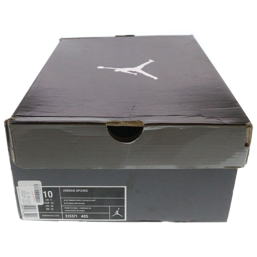 NIKE(ナイキ) 【観賞用 2011年製】 AIR JORDAN SPIZIKE Knicks Blue エアジョーダン スパイジーク ハイカットスニーカー ブルー/ブラック US10/28.0cm 315371-405