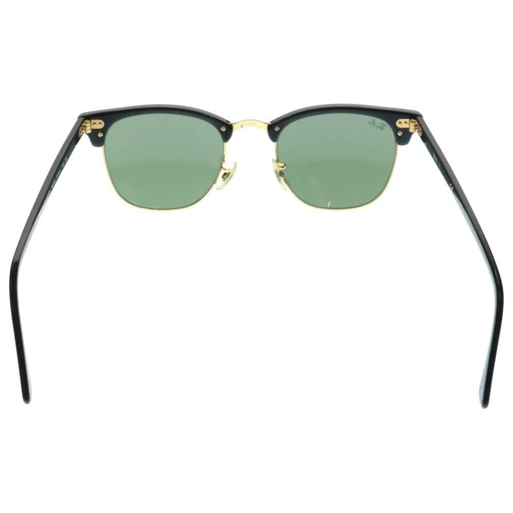 Ray Ban(レイバン) CLUBMASTER CLASSIC クラブマスター クラシック スクエア サングラス アイウェア ブラック/ゴールド RB3016