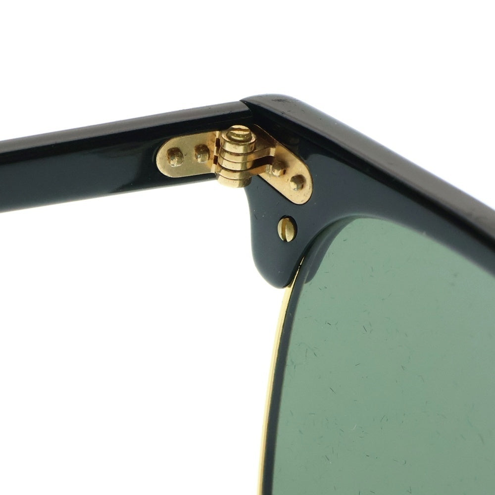 Ray Ban(レイバン) CLUBMASTER CLASSIC クラブマスター クラシック スクエア サングラス アイウェア ブラック/ゴールド RB3016
