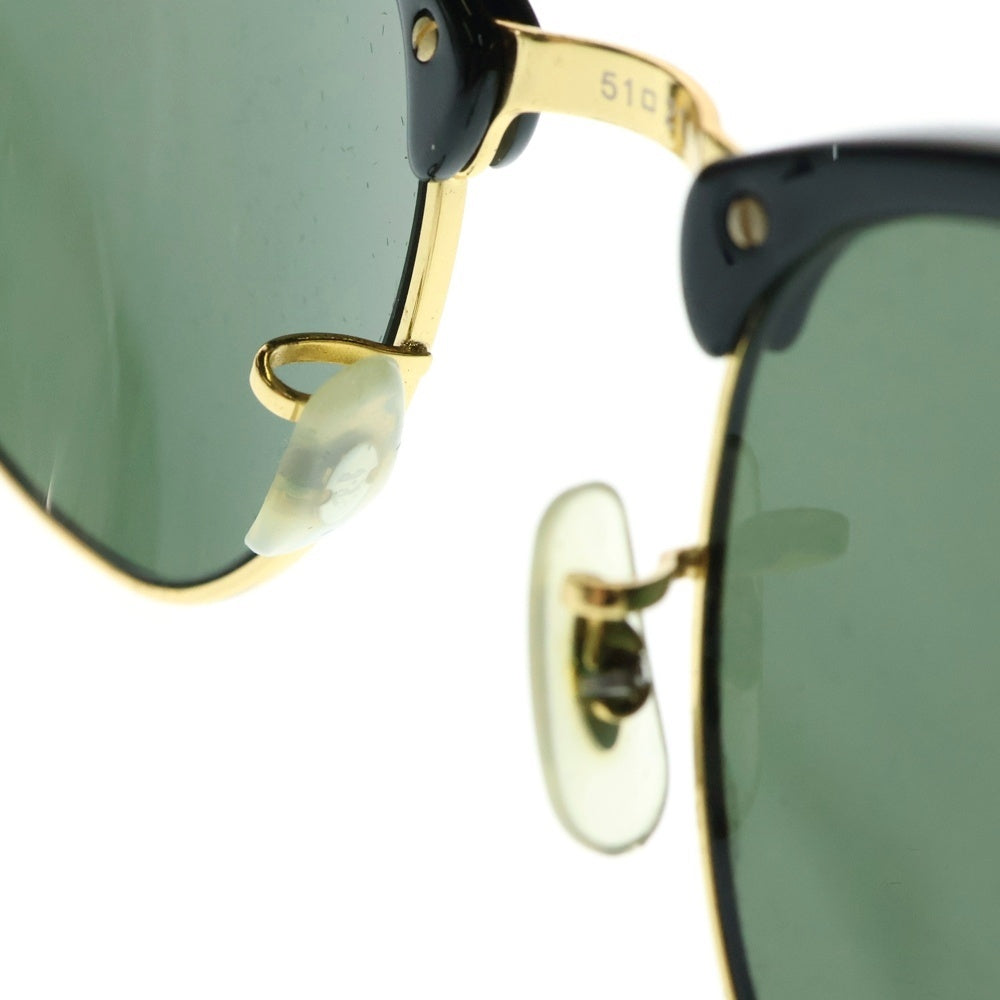 Ray Ban(レイバン) CLUBMASTER CLASSIC クラブマスター クラシック スクエア サングラス アイウェア ブラック/ゴールド RB3016