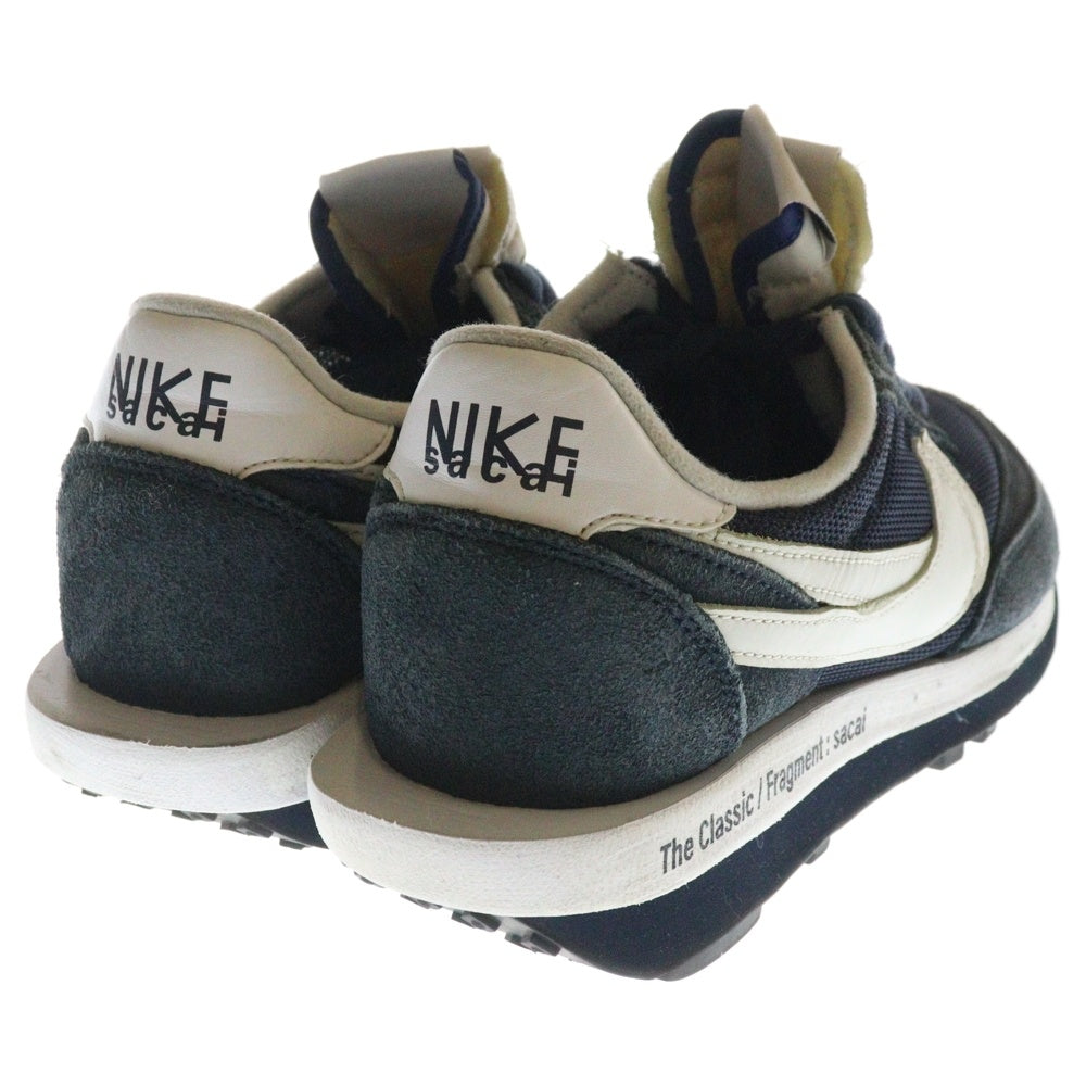 NIKE(ナイキ) ×Sacai ×FRAGMENT DESIGN LD WAFFLE サカイ フラグメントデザイン ローカットスニーカー ネイビー US8.5/26.5cm DH2684-400