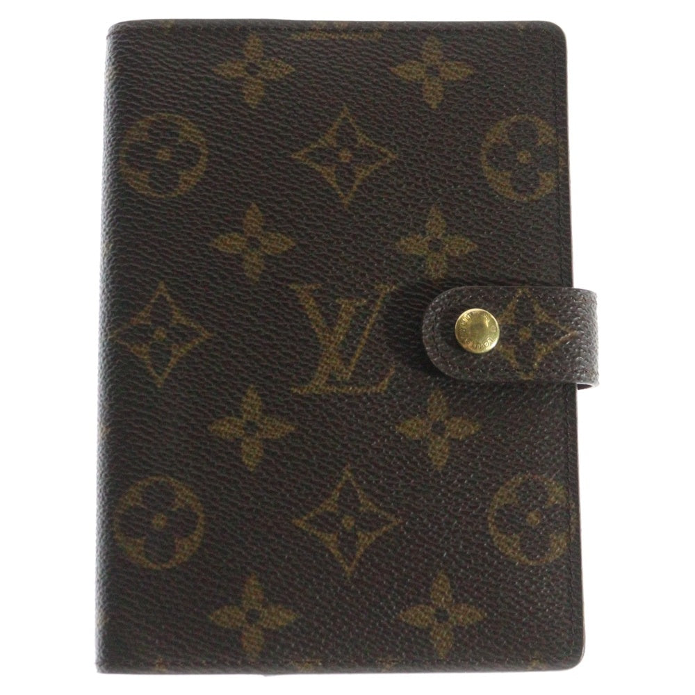 LOUIS VUITTON(ルイヴィトン) アジェンダPM モノグラム 手帳 ブラウン R20005 SP0021