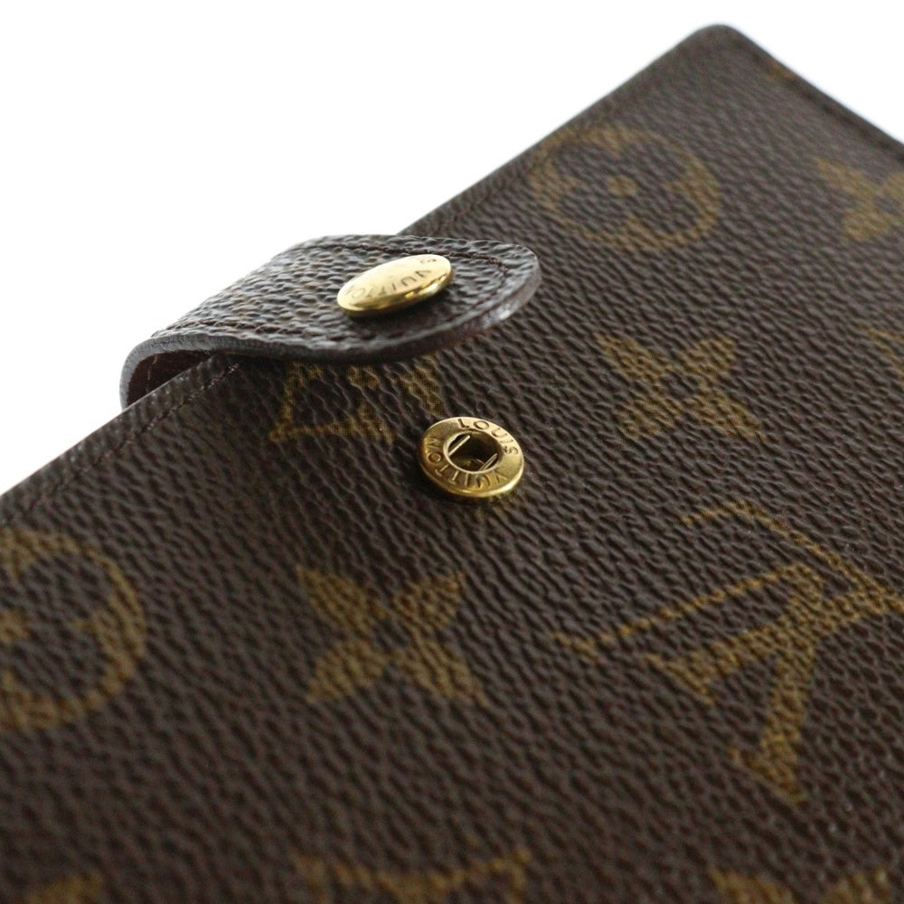 LOUIS VUITTON(ルイヴィトン) アジェンダPM モノグラム 手帳 ブラウン R20005 SP0021