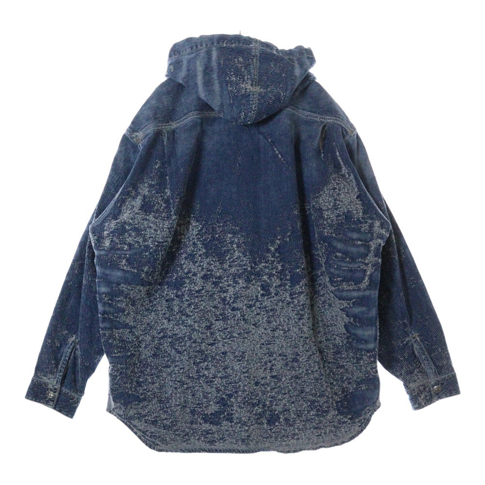 DIESEL(ディーゼル) 25SS D-DEWNYS-HOOD-S フーデッド デニムジャケット インディゴ A16360