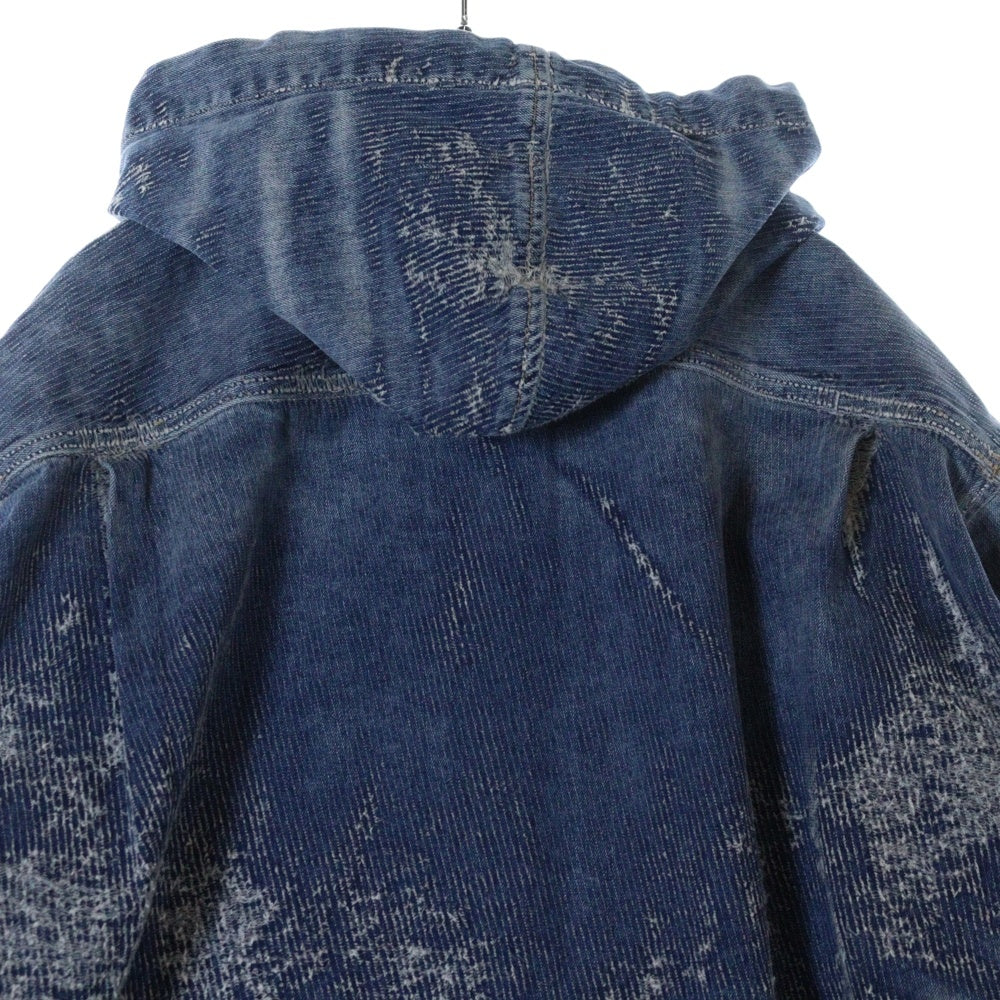 DIESEL(ディーゼル) 25SS D-DEWNYS-HOOD-S フーデッド デニムジャケット インディゴ A16360