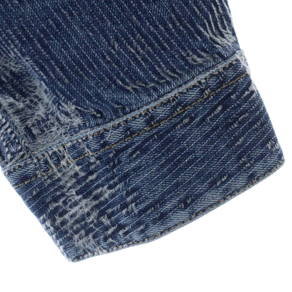 DIESEL(ディーゼル) 25SS D-DEWNYS-HOOD-S フーデッド デニムジャケット インディゴ A16360