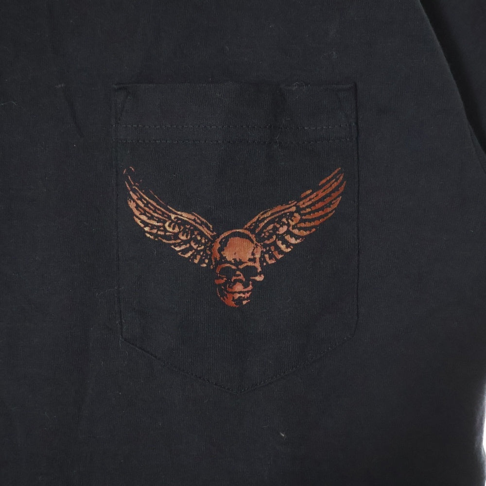 CHROME HEARTS(クロムハーツ) OLD FOTI S/S Tee オールドモデル フォティ マハリア フロント フォトプリント 半袖Tシャツ ブラック
