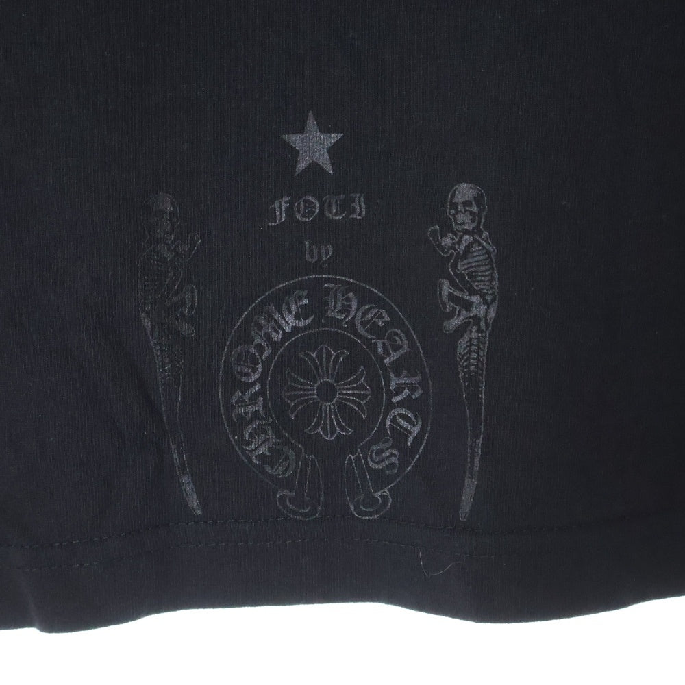 CHROME HEARTS(クロムハーツ) OLD FOTI S/S Tee オールドモデル フォティ マハリア フロント フォトプリント 半袖Tシャツ ブラック