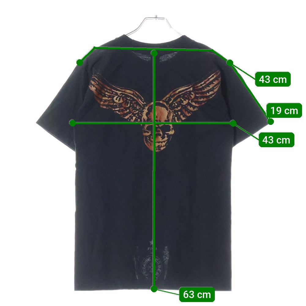 CHROME HEARTS(クロムハーツ) OLD FOTI S/S Tee オールドモデル フォティ マハリア フロント フォトプリント 半袖Tシャツ ブラック